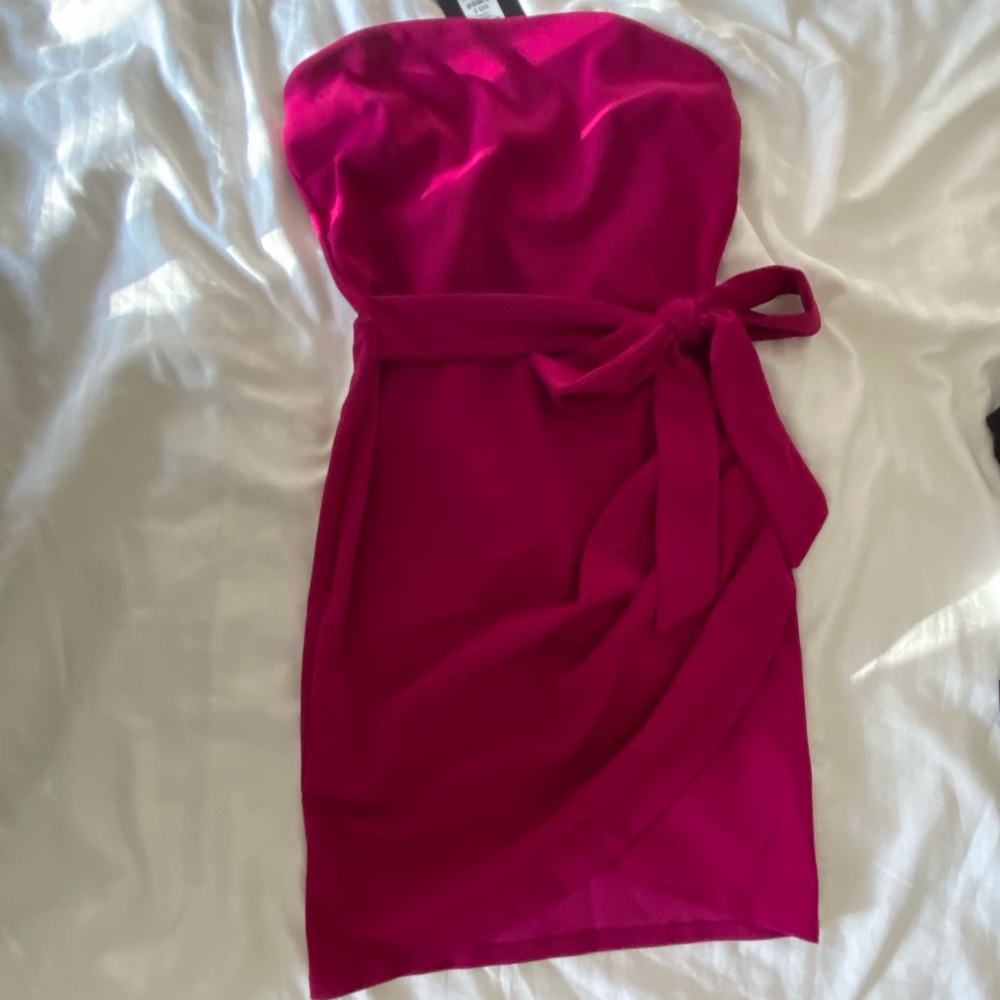 Tube top mini dress